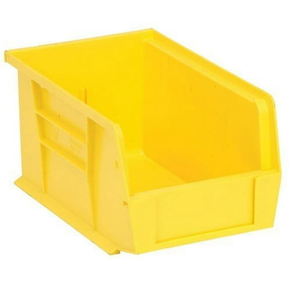 3 Pack of 18" Deep x 16 1/2" Wide x 11" High Yellow Stack and Hang Bins