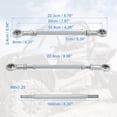 thumbnail image 3 of Unique Bargains 2 Pcs M8 80mm Tige de Direction Réglable Rotule pour 49cc ATV Électrique Go Kart Direction Colonne Suspension, 3 of 6