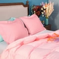 thumbnail image 5 of NTBAY 6 Pack Microfiber Queen Pillow Shams, Ultra Soft and Breathable Oxford Pillowcases with Envelope Closure, 20" x 30", Pink, 5 of 5