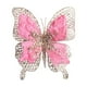 thumbnail image 2 of pstuiky Mariposas navideñas artificiales para decorar el árbol de Navidad, con clip y purpurina. Ideales para bodas, cumpleaños y fiestas., 2 of 6
