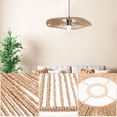 thumbnail image 1 of OULII Hanging Lampshade Retro Lamp Shade Iron Yellow Homeowners 1Pack, 1 of 7