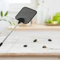 thumbnail image 6 of 3 Pack Fly Swatter, Sturdy Manual Retractable Fly Swatter, Stainless Steel Fly Swatter for Flies Mosquitoes and Insects (Black, Blue, Pink), 6 of 7