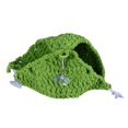thumbnail image 4 of Hamaca pequeña para mascotas, multiusos, divertida, colorida, tejida, transpirable, planeador de azúcar, hamaca para hámster, planeador de azúcar, lagarto, verde, 4 of 5