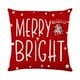 thumbnail image 2 of Funda de Almohada con Estampado Navideño de 45 X 45 Cm, para Decoración de Sofá, Dormitorio y Hogar., 2 of 6