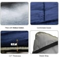 thumbnail image 5 of REDCAMP Folding Cot Pads for Sleeping Extra Thick, Soft Comfortable Velvet & Corduroy Cotton Camping Cot Mattress Pad for Backpacking Hiking, Black Blue Brown Grey 75x30 inches, 5 of 8