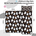 thumbnail image 5 of Halloween Ghosts and Bats Pattern Toddler Nap Mats for Kids Preschool,50"x20" Sleeping Mat Bag or Kids,Toddler Sleeping Bag,Toddler Nap Mat or Daycare, 5 of 6
