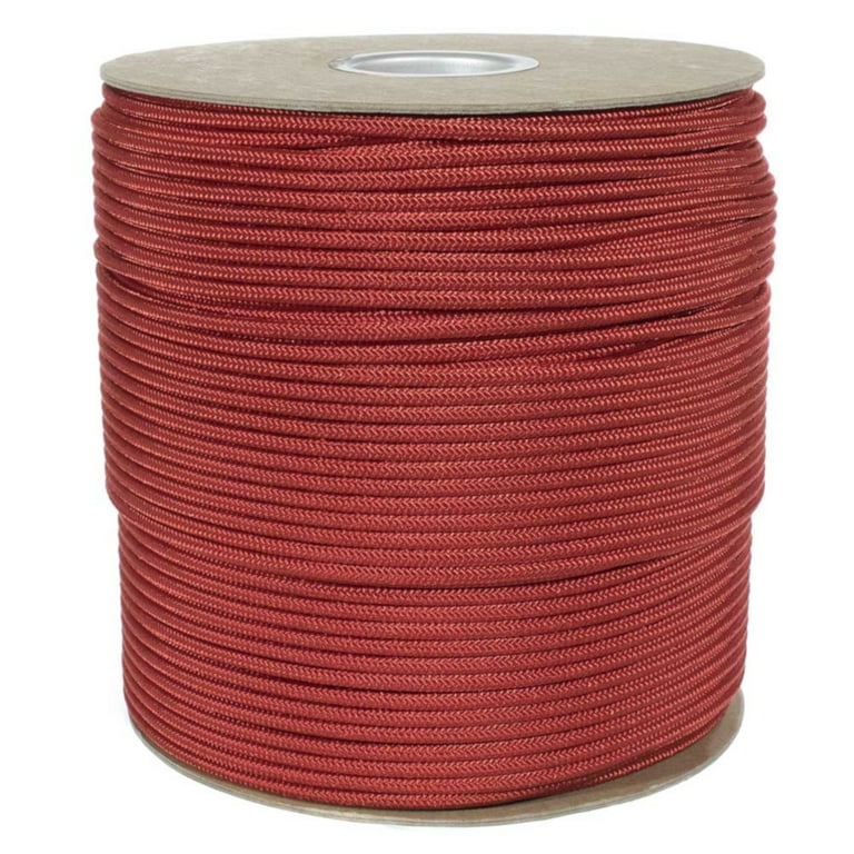 Durable 6mm Accessory Cord for Climbing (Orange, 25 ft)