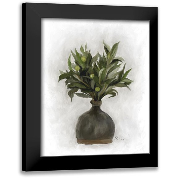 Murdock, Ramona 15x18 Black Modern Framed Museum Art Print Titled - Olive Green