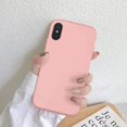 thumbnail image 2 of iPhone Xs Max Case with Screen Protector,Soft Liquid Silicone Gel Rubber Bumper Cover,Slim Fit Shockproof Protective Phone Case for iPhone Xs Max Baby Pink, 2 of 8