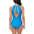 thumbnail image 2 of Magicsuit womens  Solids Amelia One-Piece, 12, Blue, 2 of 3