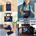 thumbnail image 4 of Iokmax Case for iPad 10.2 inch 9th/8th/7th Generation 2021/2020/2019 with 360 Kickstand Handle Shou lder Strap Heavy Duty Rugged Shockproof Protective Cover, 4 of 6