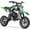 Green, variant on QEASET 49CC Dirt Bike, Gas Powered Mini Bike, Red