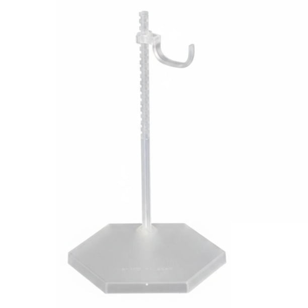 Soporte En U Y Clips En Forma De C Para Figuras A Escala 1/6 Incluidos. Soporte Para La Entrepierna. Soporte Para Figura Desmontable Y Ajustable. Soporte Para Modelos De Hexagonal transparente