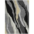 thumbnail image 2 of Addison Rugs Chantille Indoor/Outdoor Transitional Waves Black Washable Rectangle Rug, 10' x 14', 2 of 6
