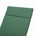 thumbnail image 3 of Outdoor Garden Accessories, 52005.00CUSH-JGR (2PCS) Salem Outdoor Chaise Lounge Cushion (without Chaise Lounge), Army Green Garden Accessories,Fabric Backyard Garden Accessories, 3 of 7