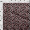 thumbnail image 3 of oneOone Polyester Spandex Black Fabric Floral Sewing Craft Projects Fabric Prints By Yard 56 Inch Wide, 3 of 5