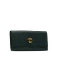 thumbnail image 2 of Pre-Owned CELINE Circle Long Wallet Black Leather Women's, 2 of 10