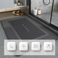 thumbnail image 3 of 50 x 80cm Bathroom Bathtub Rug Mat, Non-Slip Bath Mat Fast Drying, Easy to Clean, Foldable, 3 of 5