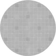 thumbnail image 1 of Ahgly Company Machine Washable Indoor Round Transitional Gray Goose Gray Area Rugs, 3' Round, 1 of 7
