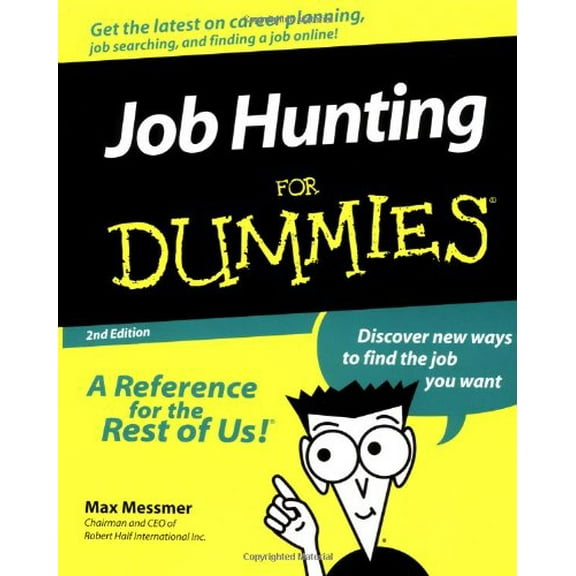 Pre-Owned Job Hunting For Dummies Paperback