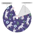 thumbnail image 2 of Lsque Cute Dog Print Christmas Tree Skirt, Tree Skirt with Ties or Velcro, Perfect for Holiday Decorations, Halloween, and New Year-48", 2 of 7