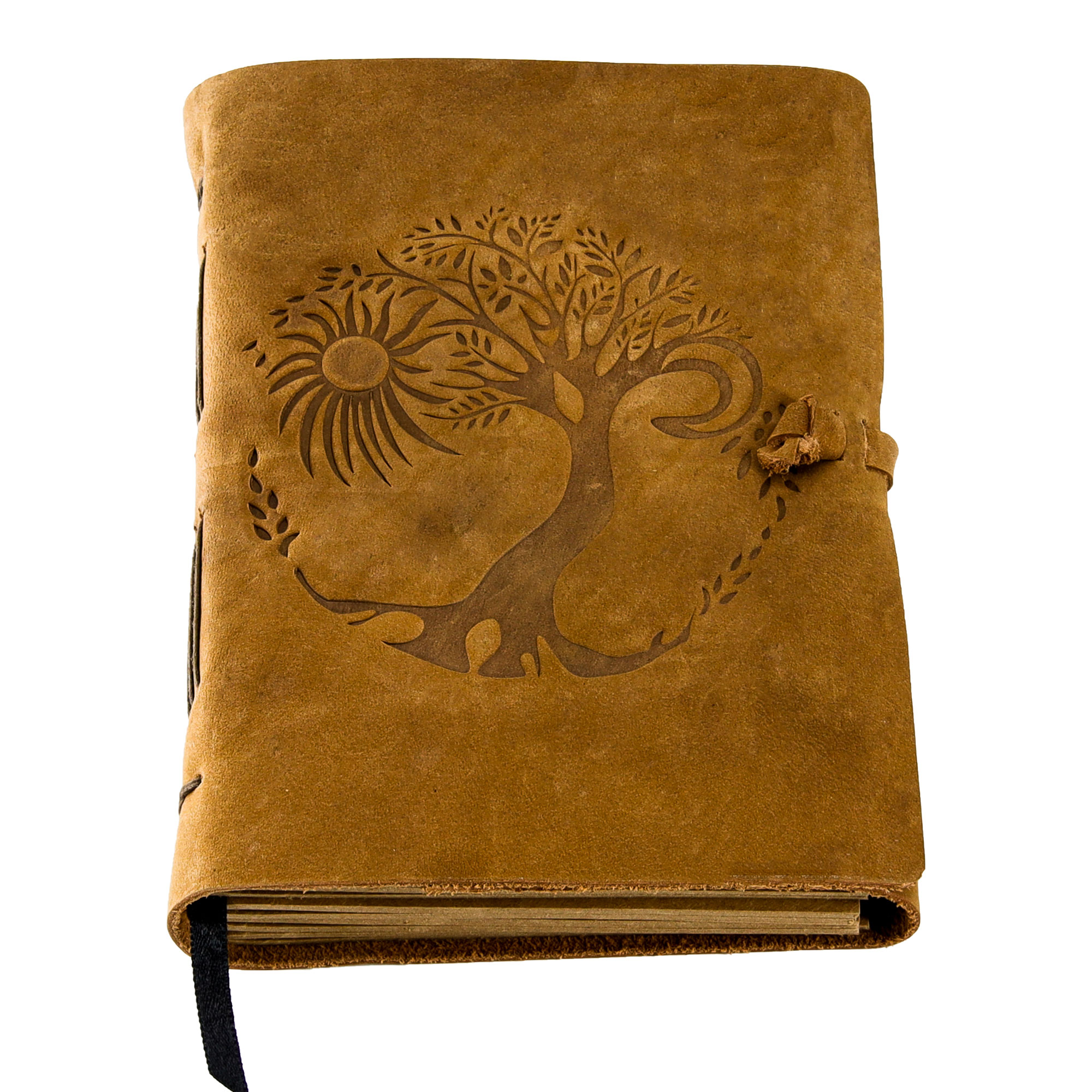 Komal's Passion Leather Journal, 8" x 6", 240 Pages photo 1