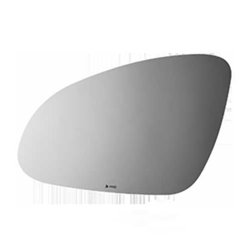 Burco Side View Mirror Replacement Glass - Clear Glass - 4449