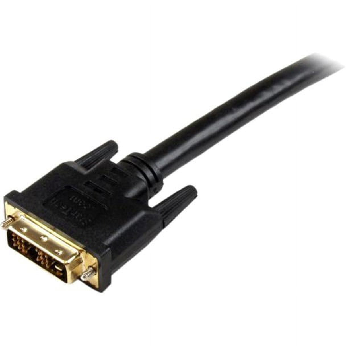 StarTech.com HDMIDVIMM30 30 ft. Black HDMI to DVI Digital Video Cable Male to Male