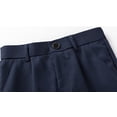 thumbnail image 5 of Boys' Flat Front Dress Pants Adjustable Waist School Outfits Pants, 5 of 6