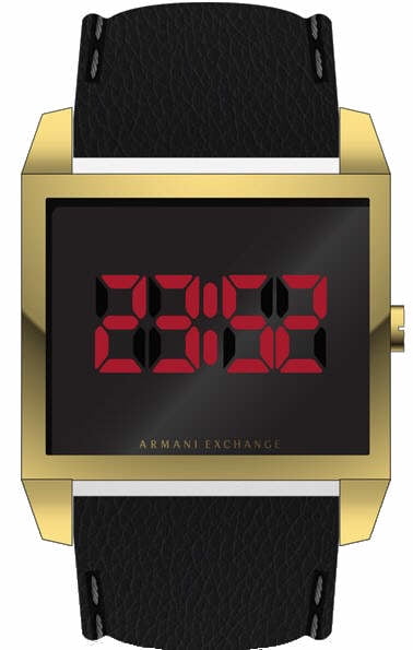 armani digital watches mens