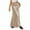Khaki, variant on Women's Long Velvet Skirt Stretch High Waist Maxi Skirts Fall Winter Elegant Flowy Solid Color A Line Skirts for Evening Party