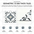 thumbnail image 3 of Self-Stick Vinyl Modern Geometric 12 x 12 inch 1.5mm Square Floor Tiles, 3 of 5