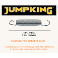 thumbnail image 3 of Jumpking Heavy Duty Trampoline Springs 6.5-inch for Trampolines, Stainless Steel Trampoline Replacement Springs (set of 50), 3 of 3