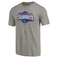thumbnail image 2 of Men's Gray Greensboro Swarm Distressed Primary Tri-Blend T-Shirt, 2 of 3