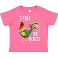 thumbnail image 3 of Inktastic Farmer I Rule the Roost Rooster Boys or Girls Toddler T-Shirt, 3 of 5