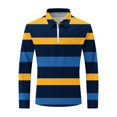 thumbnail image 5 of DecSea Men's Quarter Zip Up Sweaters Slim Fit Lightweight Mock Neck Pullover Casual Polo Sweaters, 5 of 5