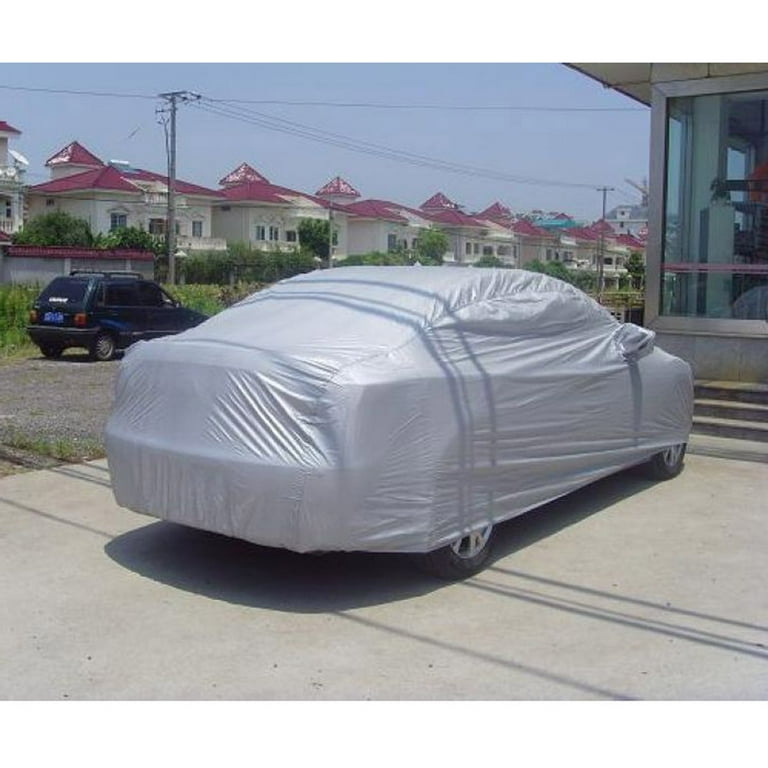 Universal Full Car Cover Outdoor Indoor Protection Sunscreen Heat  Protection Dustproof Scratch-Resistant Sedan Suit Small 