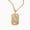 Gold Capricorn, variant on Zodiac Necklace for Women Constellation Sign Tag Rectangular Pendant Enamel Stainless Steel Colorful Cubic Zirconia Vintage O Chain Dainty Personalized Gift Jewelry Silver Plated Gemini