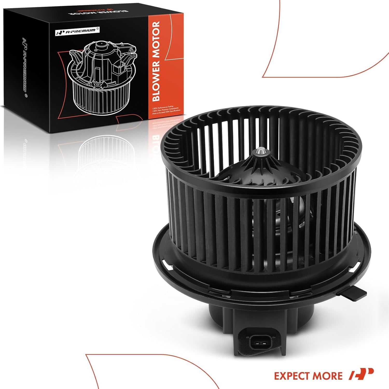 A-Premium Heater Blower Motor with Fan Cage Replacement for Jeep Liberty Wrangler TJ 2002-2006