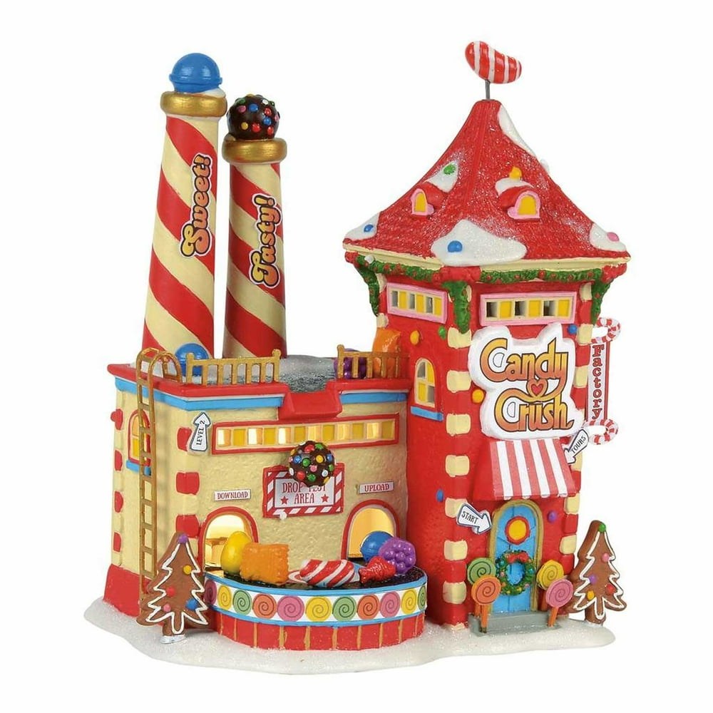 Dept 56 North Pole Series 4056669 North Pole Candy Crush Factory