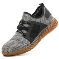 thumbnail image 4 of Zapatos con punta de acero indestructibles Ryder para hombres y mujeres, botas de seguridad transpirables a prueba de perforaciones, 4 of 4