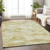 Addison Rugs Chantille Indoor/Outdoor Transitional Abstract Beige Washable Rectangle Rug, 10' x 14'
