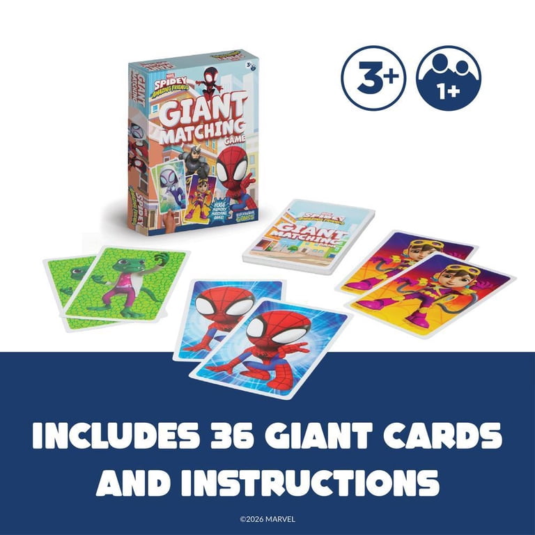 Marvel Spidey Amazing Friends Giant Matching Game photo 2