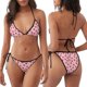 thumbnail image 3 of Balery Strawberries Pijama Estampado Bikini de Dos Piezas para Mujer - Conjunto de Bikini Ajustable Sexy y Cómodo para Playa, 3 of 6