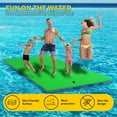 thumbnail image 3 of Akaber 18 X 6Ft Lily Pad Floating Mat, 3-Layer Tear-Resistant Xpe Foam Floating Island for 7-9 Adults, 3 of 8