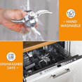 thumbnail image 4 of Batidor JINMJMXG Thermomix Junta Vorwerk Licuadora Thermomix Cuchilla de Acero inoxidable Repuestos para TM31 TM51, 4 of 5