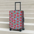 thumbnail image 6 of Disketp Hand Drawn Strawberry Elastic Travel Luggage Cover Travel Suitcase Protective Cover For Trunk Case Apply To 18''-32'' Suitcase Cover-X-Large, 6 of 7