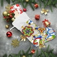 thumbnail image 6 of Coolnut 2 Pack Christmas Stockings 17.7 Inches Mexican Ethnic Folk Large Size Xmas Cable Stocking Gifts & Decorations for Family Holiday Xmas Party, 6 of 6