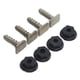 thumbnail image 4 of Clips de moldura del arco de la rueda delantera, moldura del arco de la rueda delantera Accesorio para automóvil Estándares líderes en la industria, 4 of 12