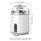 thumbnail image 2 of Bearachild Coctelera eléctrica para huevos, Hotel, panadería, restaurante, cocina automática para desayuno, herramienta agitadora para hornear, Electrodomésticos Blanco Bearachild HA081971-02B, 2 of 6